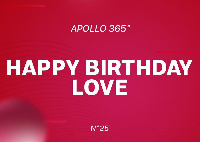 Thumbnail of the Poster Design #25 titled Happy Birthday Love