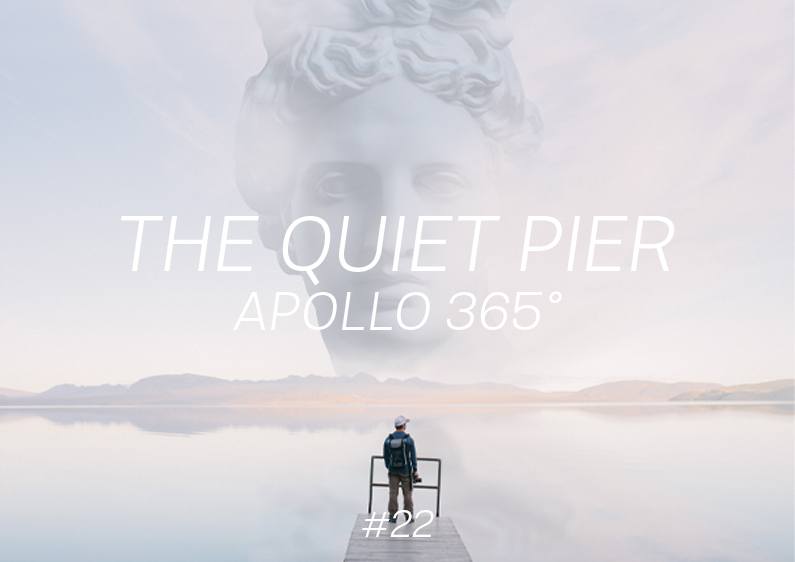 Thumbnail of the Poster Design #23 titled The Quiet Pier