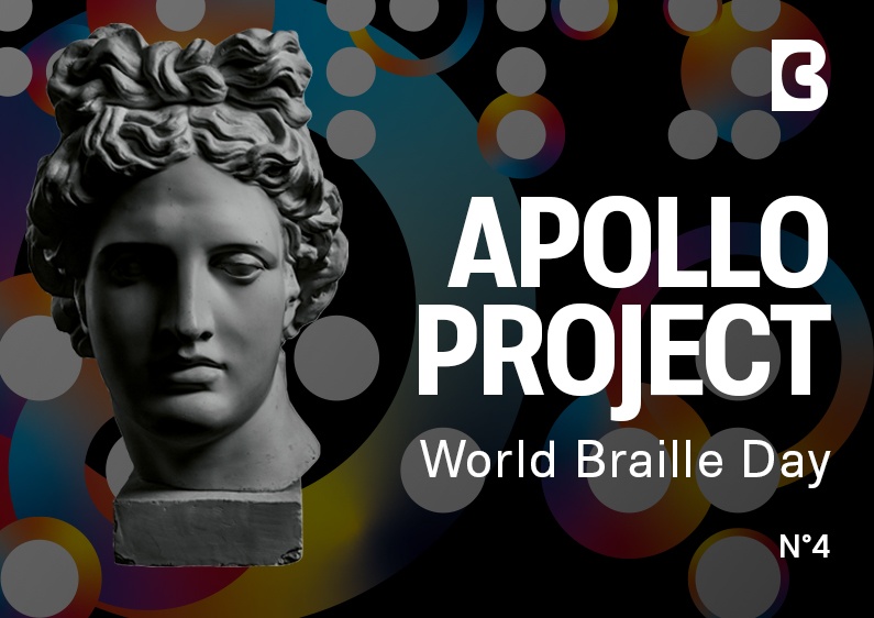 The One Day One Poster Apollo Project named World Braille Day