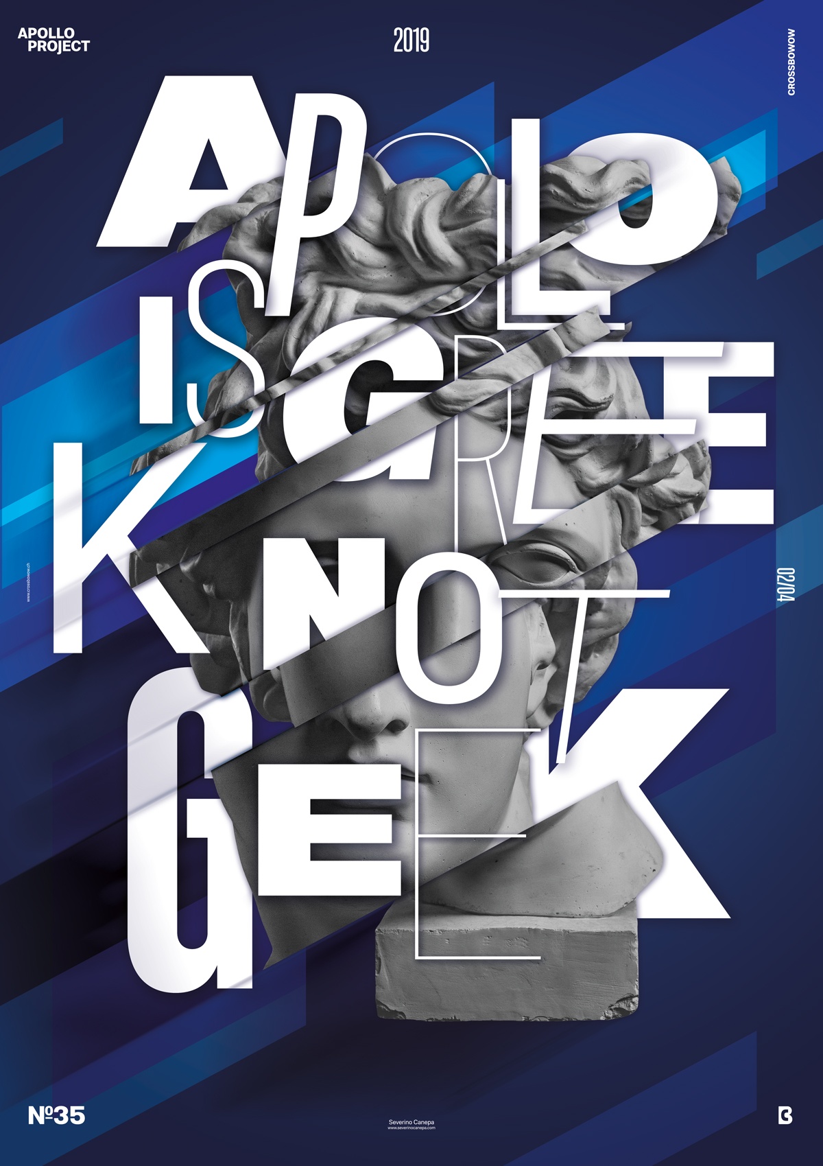 Poster Design #35 Greek Apollo