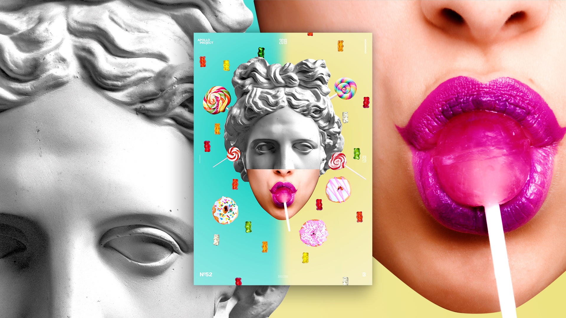 Poster Design #52 named Lollipop presentation image