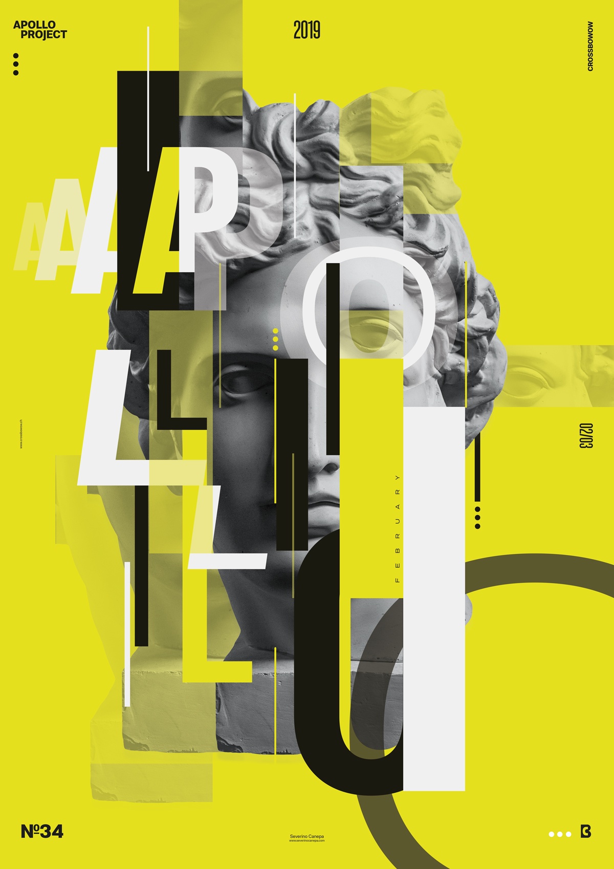 Visual of the Poster Design Creation #34 Yellow Futur