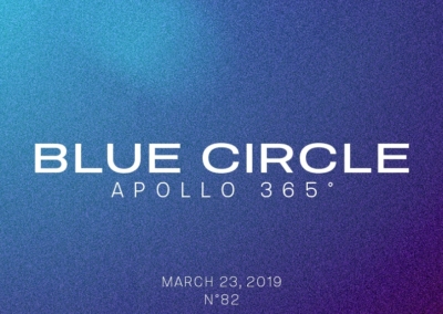 Blue Circle Poster #82