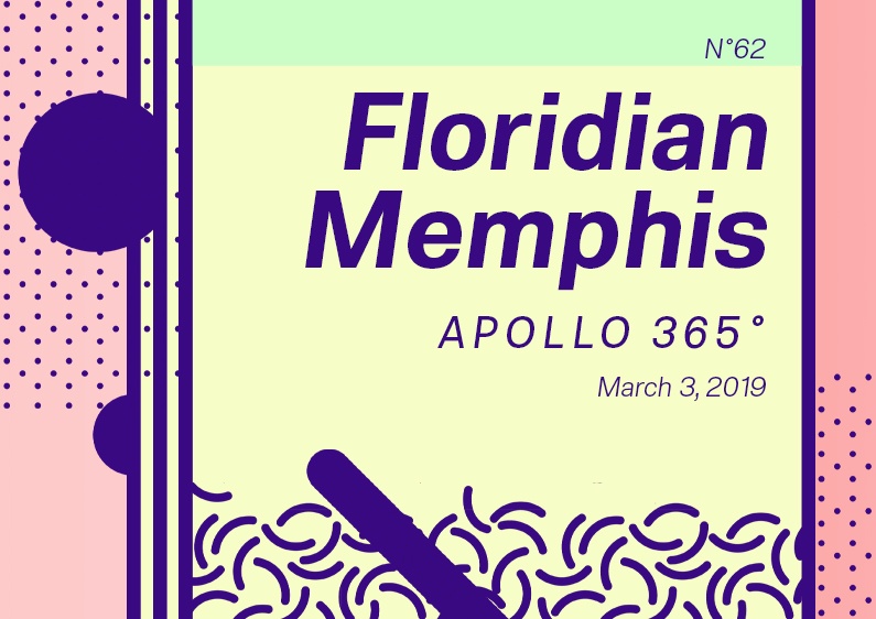 Thumbnail presentation of the creative poster design #62 Floridian Memphis