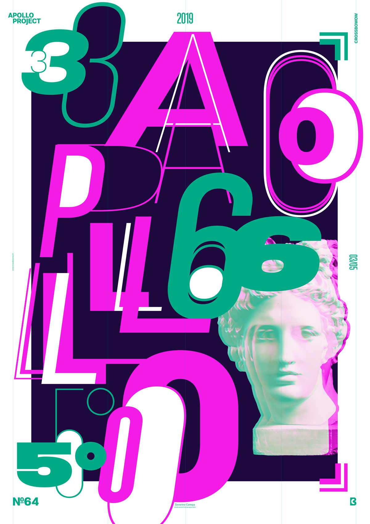Creative typographic poster design #64 titled Tripolar