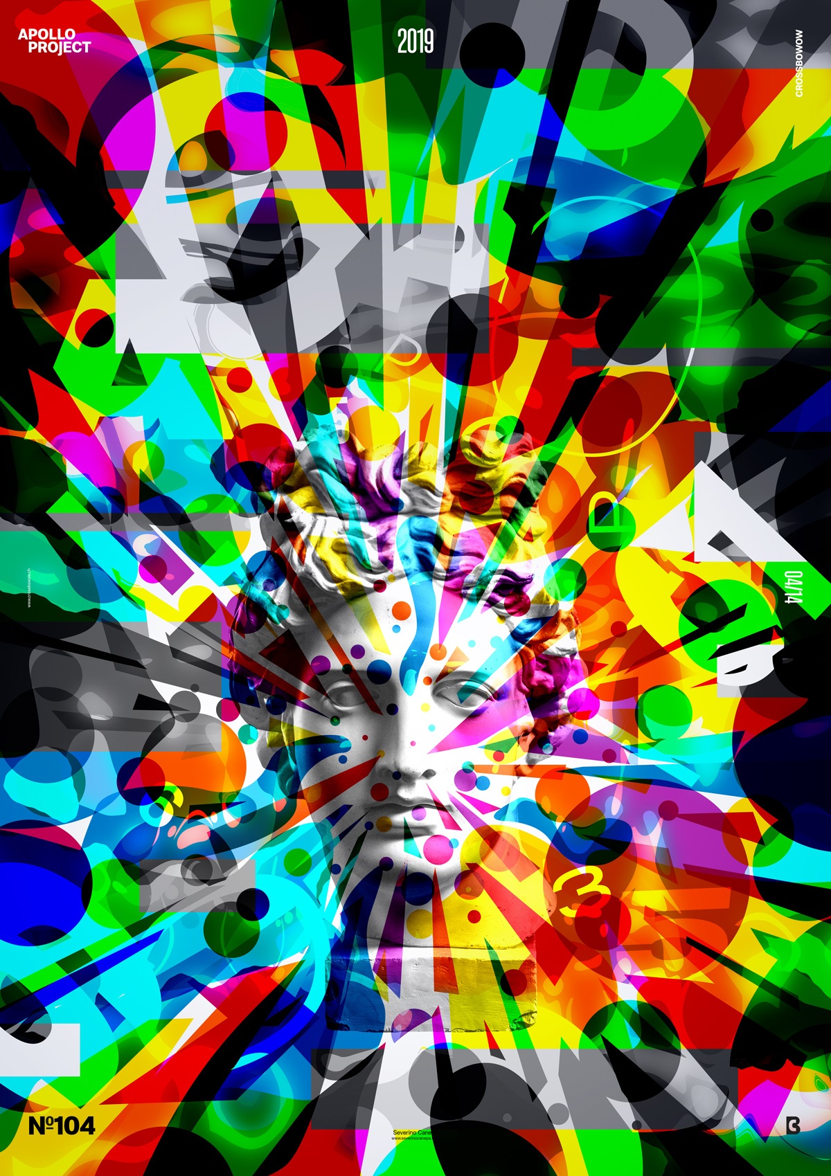 Visual of the fun and colorful design #104 Vector Explosion