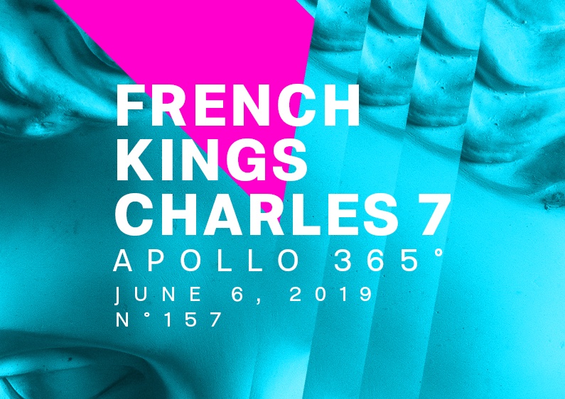 Poster design number 157 titled French Kings Charles 7