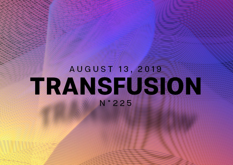 Image presentation of the poster design number 225 Transfusion