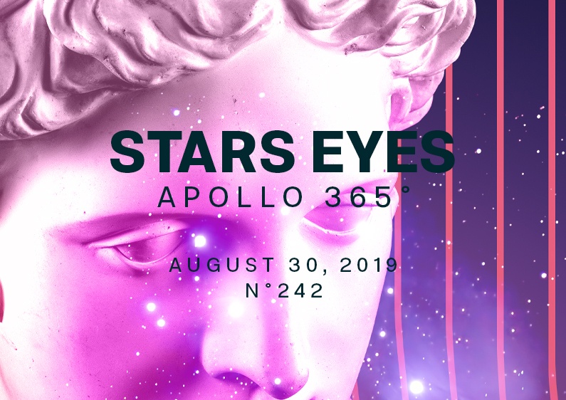 Poster presentation number 242 of Apollo with the head in the stars