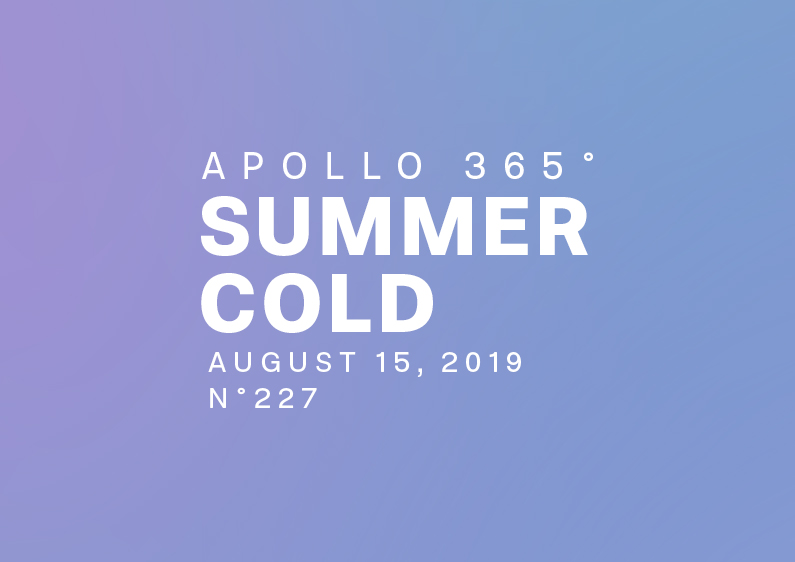 Minimalist and creative poster design number 227 named Summer Cold