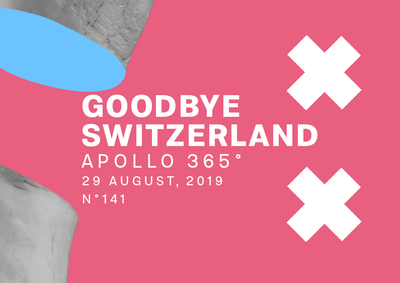 Presentation image of the poster design number 241 named Goodbye Switzerland