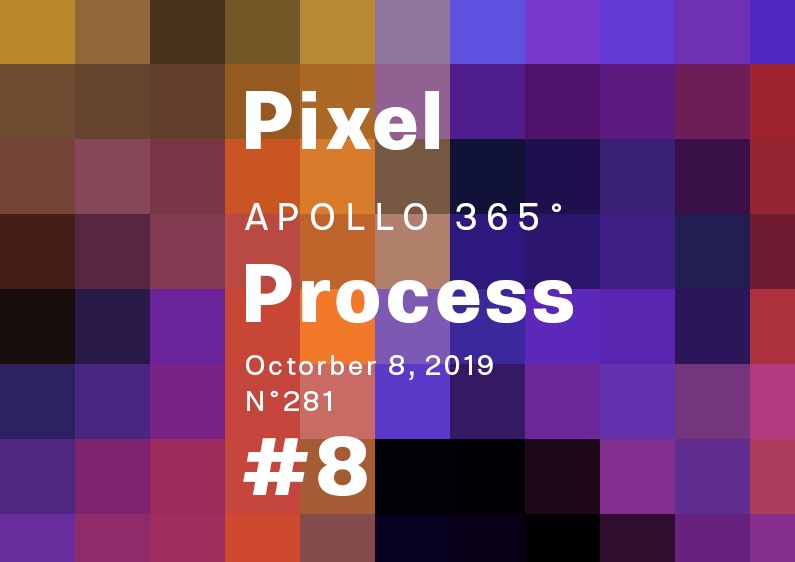 Presentation of the poster number 281 Pixel Process 8