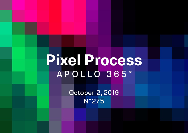 Presentation of the poster design 275 Pixel Process #2