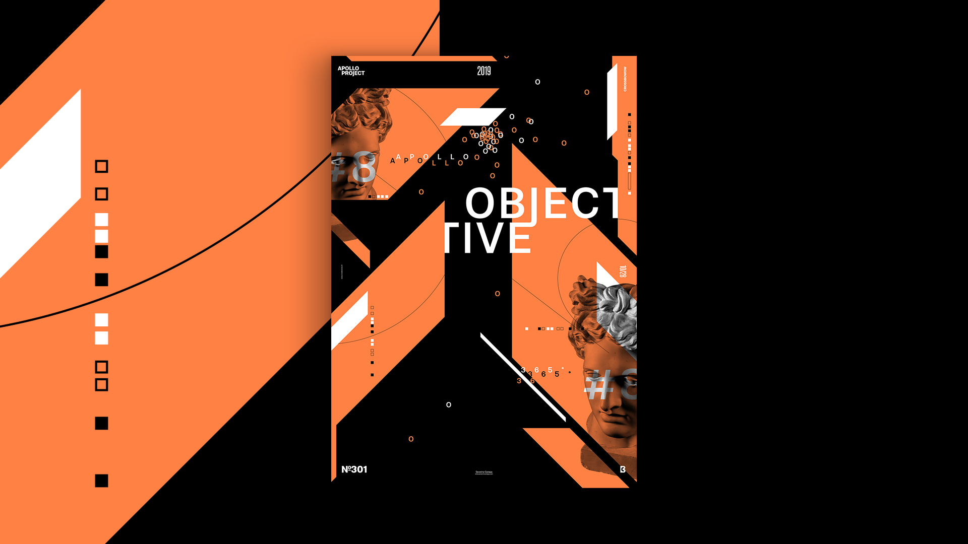 Presentation of the poster design number 301 Objective 8