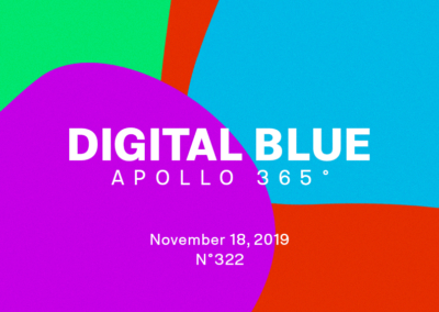 Digital Blue Poster #322