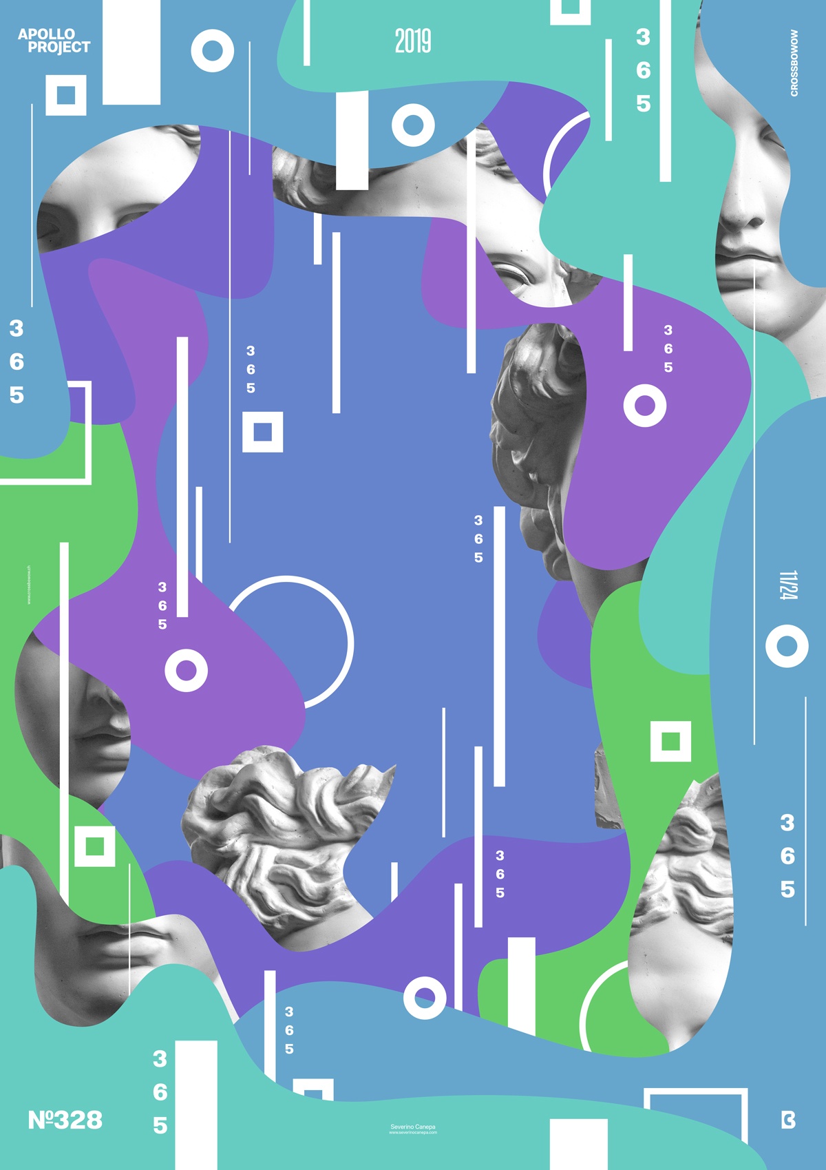Visual of the poster Digital Medium Blue