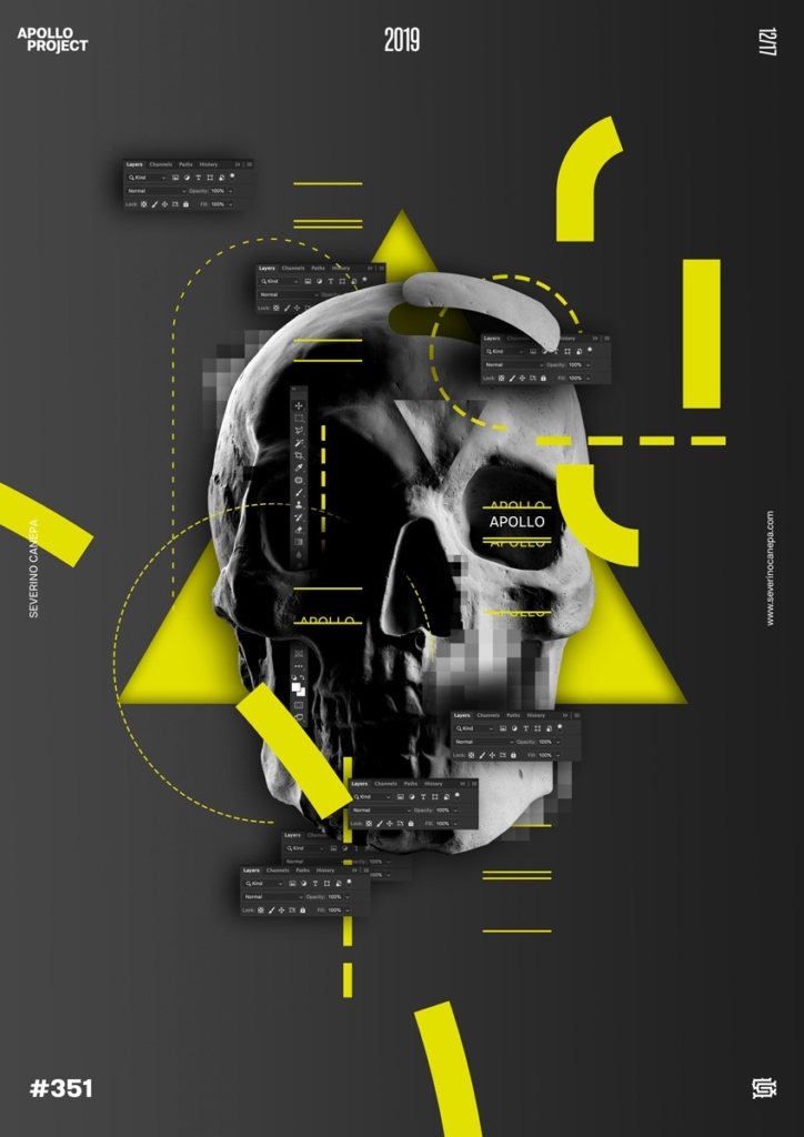 Visual of the digital art 351 Side by Side 18