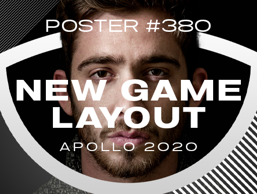 Overview of the poster number 380 with its photograph and vector elements