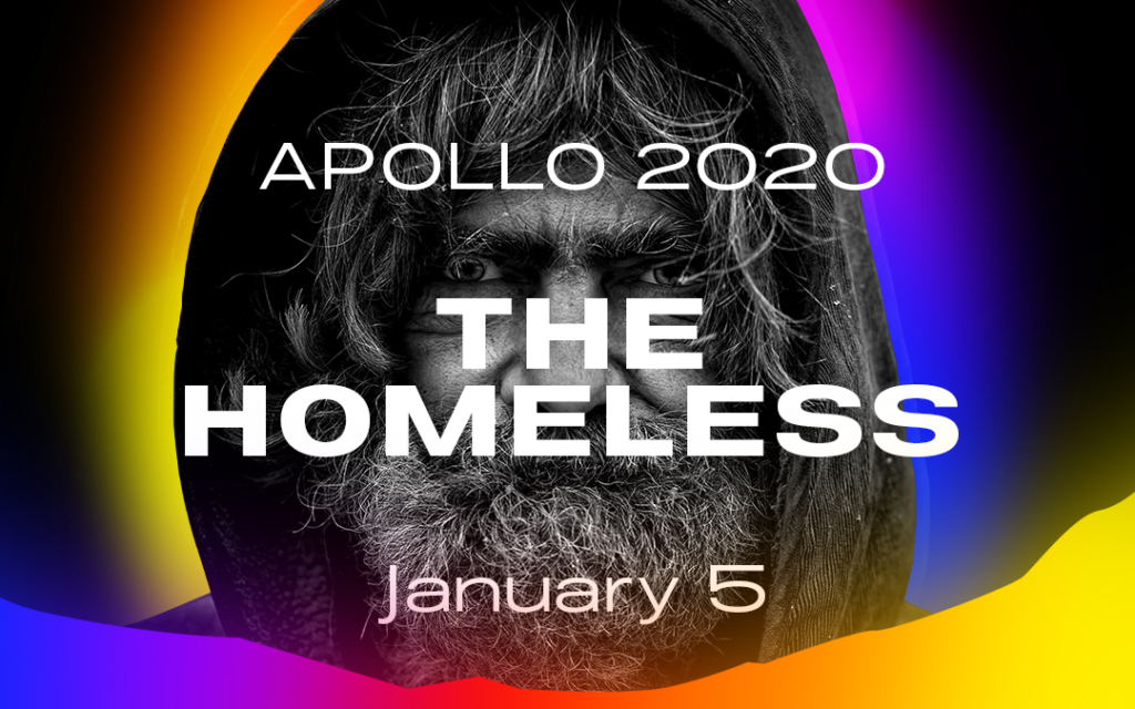 Presentation of the poster creation number 370 titled The Homeless