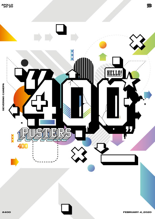 Visual of the vector based poster number 400