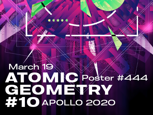 Thumbnail of the poster number 444 and its compound geometric and vector shape