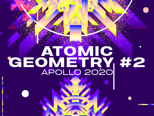 Presentation of the visual art Atomic Geometry number 2