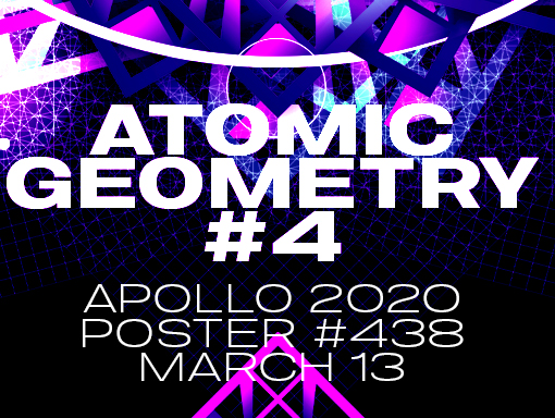 Overview of the digital artwork Atomic Geometry 4