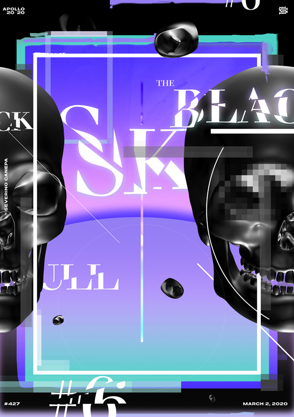 Visual of the visual art number 427 The Black Skull 6