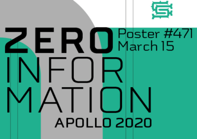Zero Information #6 Poster #471
