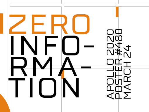 Overview of the blended shapes of the poster 480 Zero Information 15