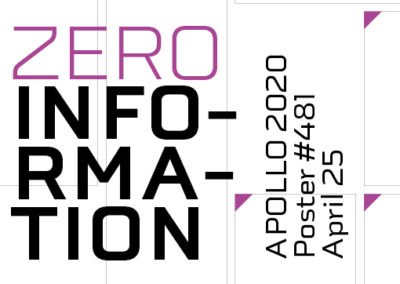 Zero Information #16 Poster #481