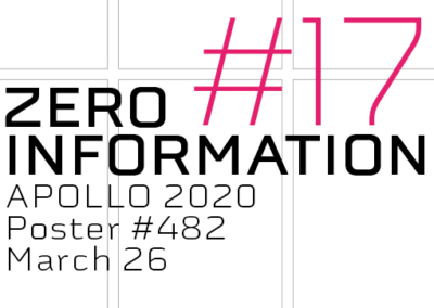 Zero Information #17 Poster #482