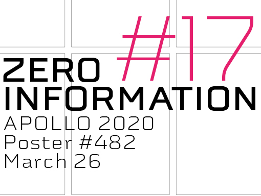 Graphic realization presentation number 482 named Zero Information 17