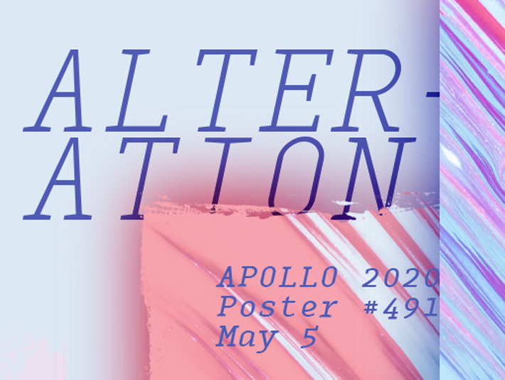 Creative poster design presentation number 491 named Alteration