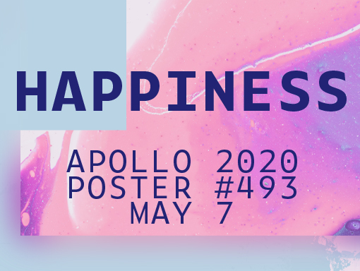 Overview of the abstract poster design number 493 named Happiness