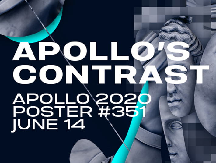 Presentation of the poster number 531 Apollo's Contrast