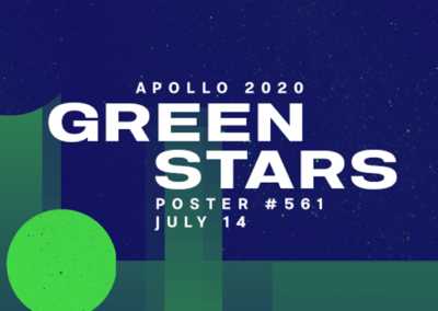 Green Stars Poster #561