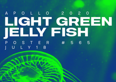 Light Green Jellyfish Poster #565