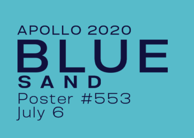 Blue Sand Poster #553