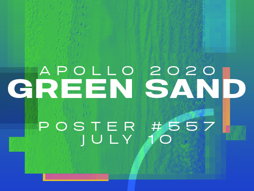 Overview of the creative poster number 557 Green Sand