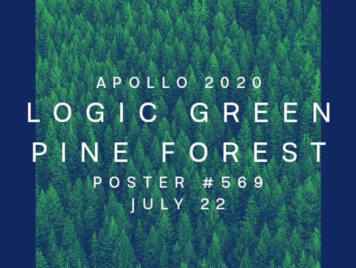 Introduction image of the poster #569 Logic Green Pine Forest