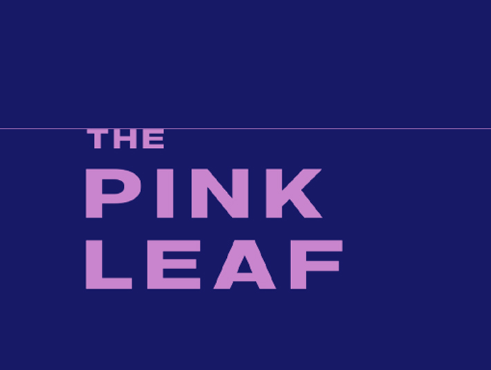 Presentation of the poster Pink Leaf