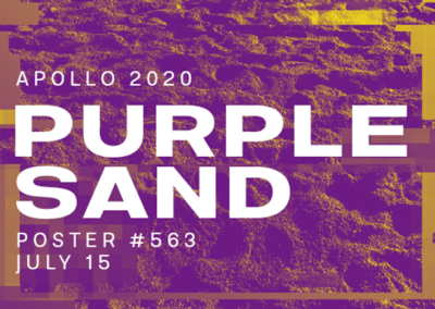 Purple Sand Poster #563
