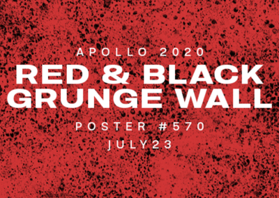 Red & Black Grunge Wall Poster #570