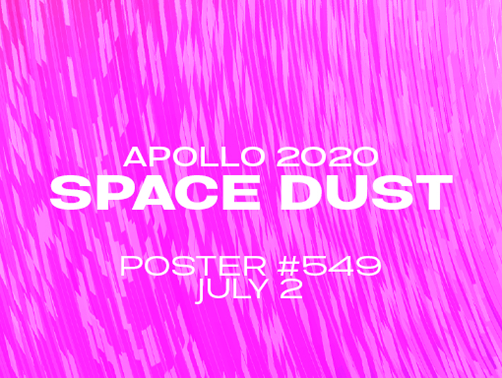 Presentation of the poster Space Dust