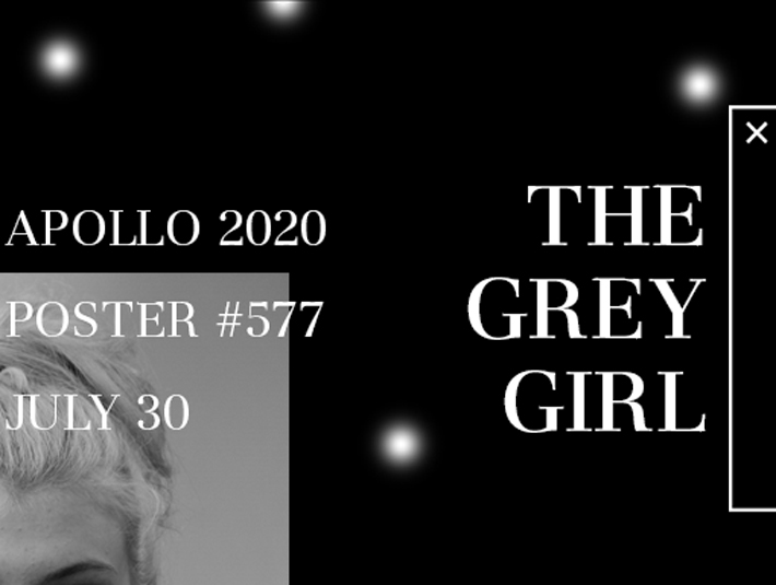 Overview of the poster 577 The Grey Girl