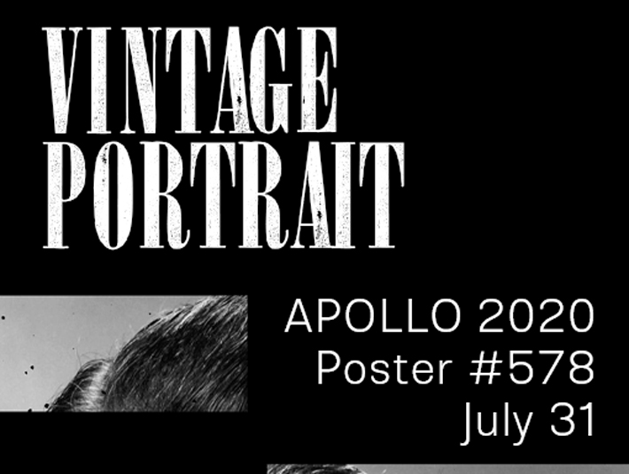 Vintage portrait poster presentation number 578