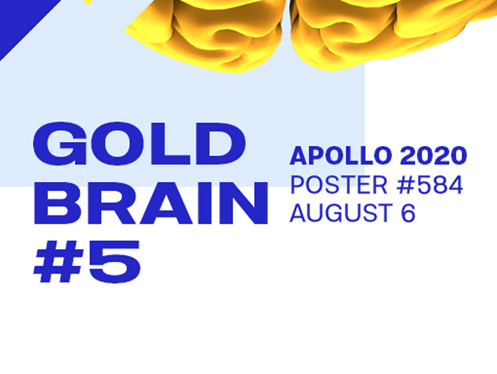 Presentation image of the poster Gold Brain 5 poster 584