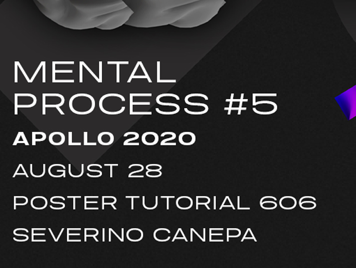 Presentation of the poster number 606 named Mental Process 5