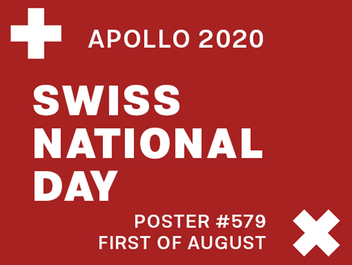 Overview of the poster number 579 Swiss National Day